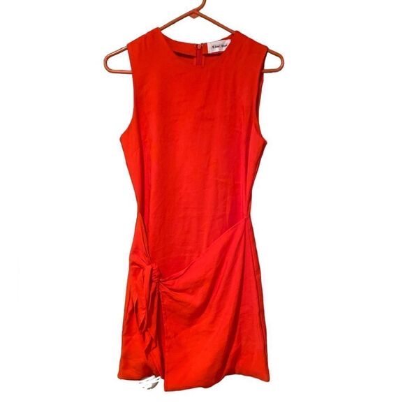 Line + Dot Wrap Dress Sleeveless Size XSmall - Picture 1 of 11